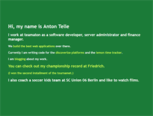 Tablet Screenshot of antontelle.com